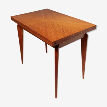 Table dépliante portefeuille vintage 1950