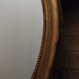 Golden mirror medallion