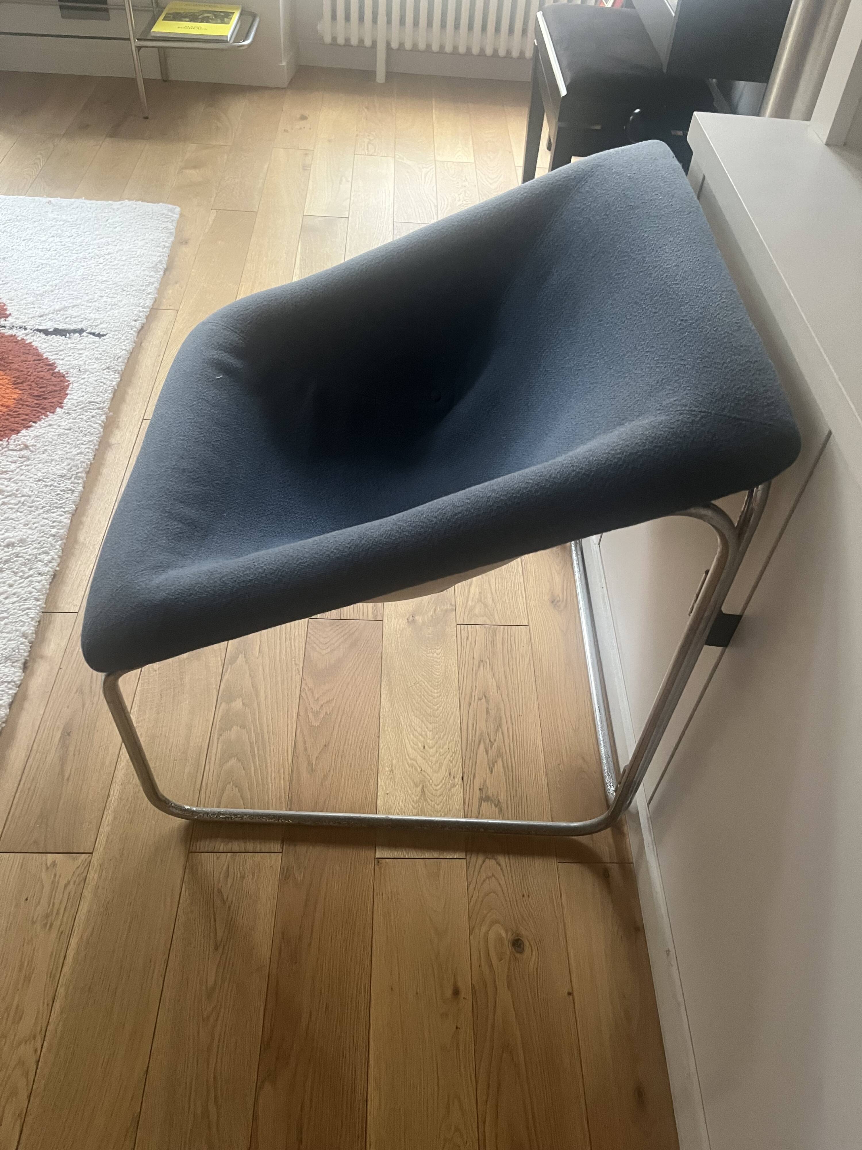 Cubic armchair 70 Olivier Mourgue style