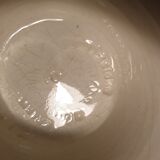 Ceramic pot cover decor with chickens