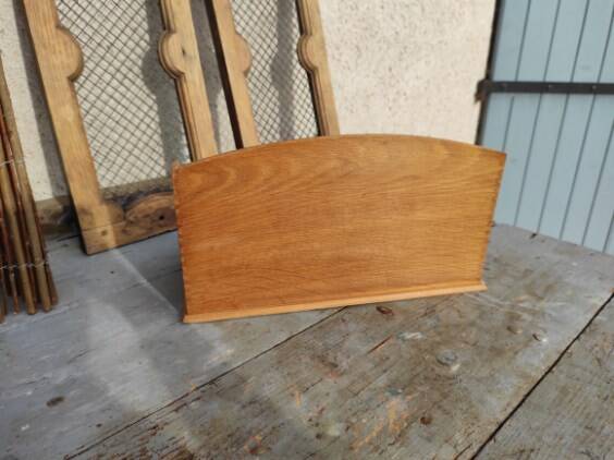 Wooden letter sorter mail box
