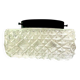 Glass flush mount ceiling or wall light