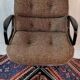 Pollock armchair for Knoll, wool fabrics 70s