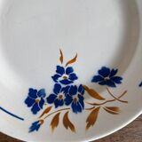 Round flat iron earth dish Badonviller Tunis