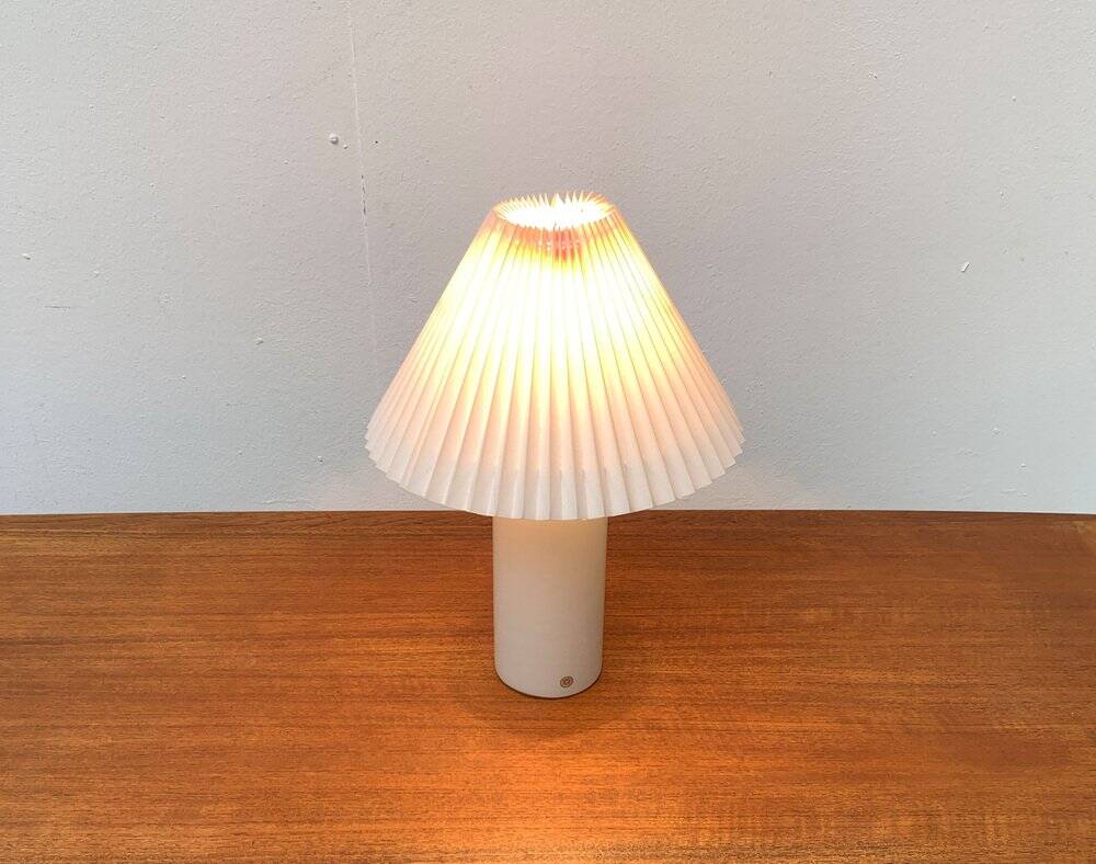 Mid-century glass table lamp by Odreco, 1960s.