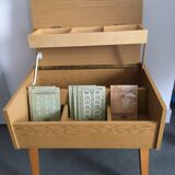 Vintage sewing cart