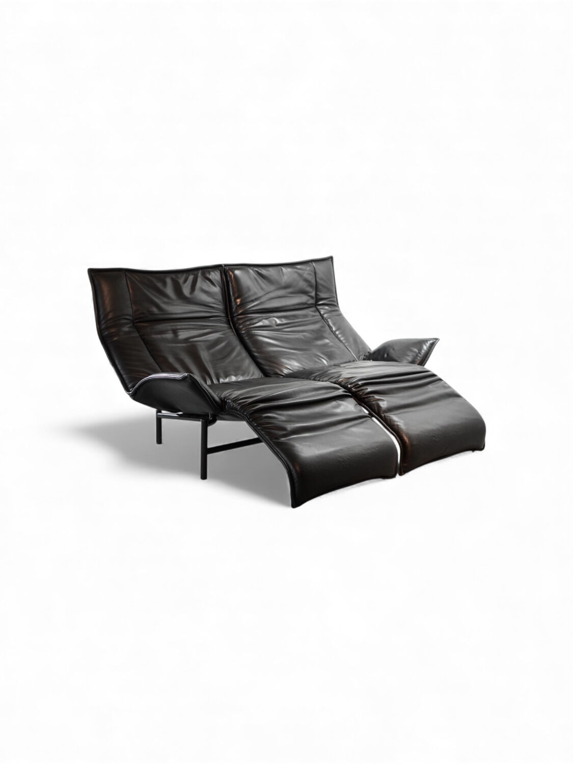 Canapé Veranda Trois Pièces par Vico Magistretti pour Cassina, années 1980