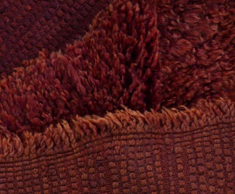 Handmade pure wool rug, size 150 x 250 cm