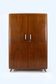 Bauhaus Chromed and Tubular Steel Wardrobe from Hynek Gottwald, 1940s