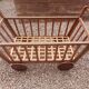Large period cradle on wheels / Baker's cart, circa 1930-50