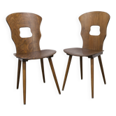 Paire de chaises Baumann  Gentiane 1960