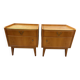 Pair of 1950 bedside tables