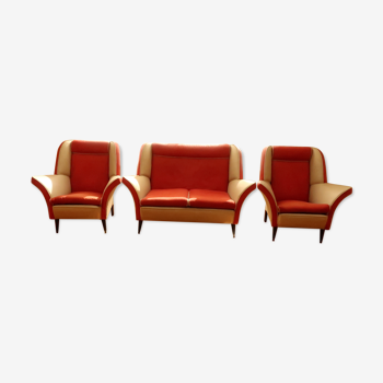 sofa and 2 armchairs