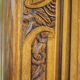 Art deco cabinet, wooden cabinet, vintage storage unit