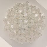 Plafonnier en verre pagode par Kalmar, Autriche, années 1960