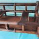 Bamboo shelf in Asian style