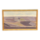 Original Large Danish Oil On Canvas – “Landscape, Denmark” By Erik Nörgaard – Vintage & Framed