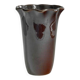 'Ondulé' vase in glazed ceramic Poët-Laval 1960s