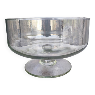 Bubble glass fruit bowl, 1970