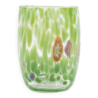 Green Murano glass