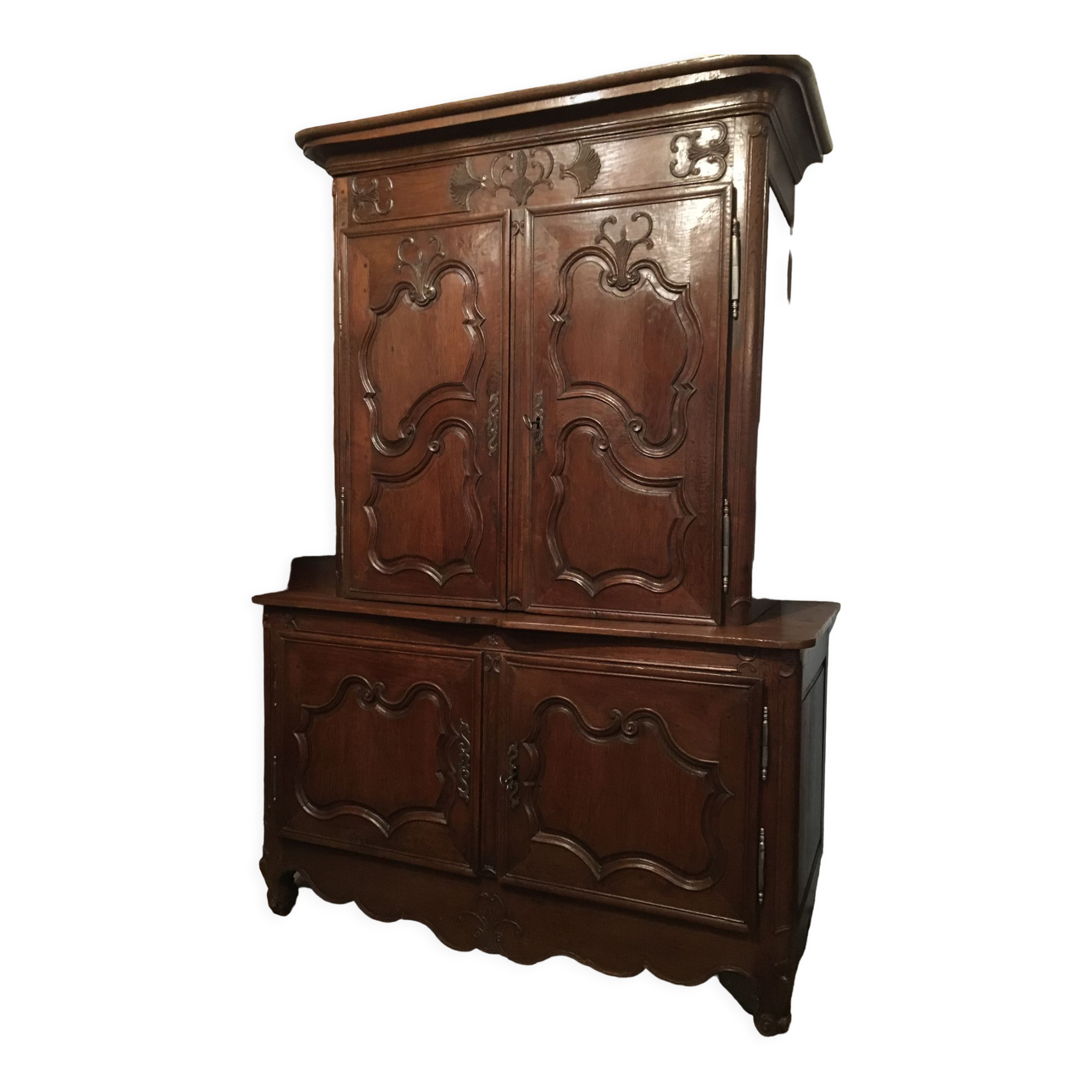 Buffet 2 body Louis XV Lorraine XVIII ° era