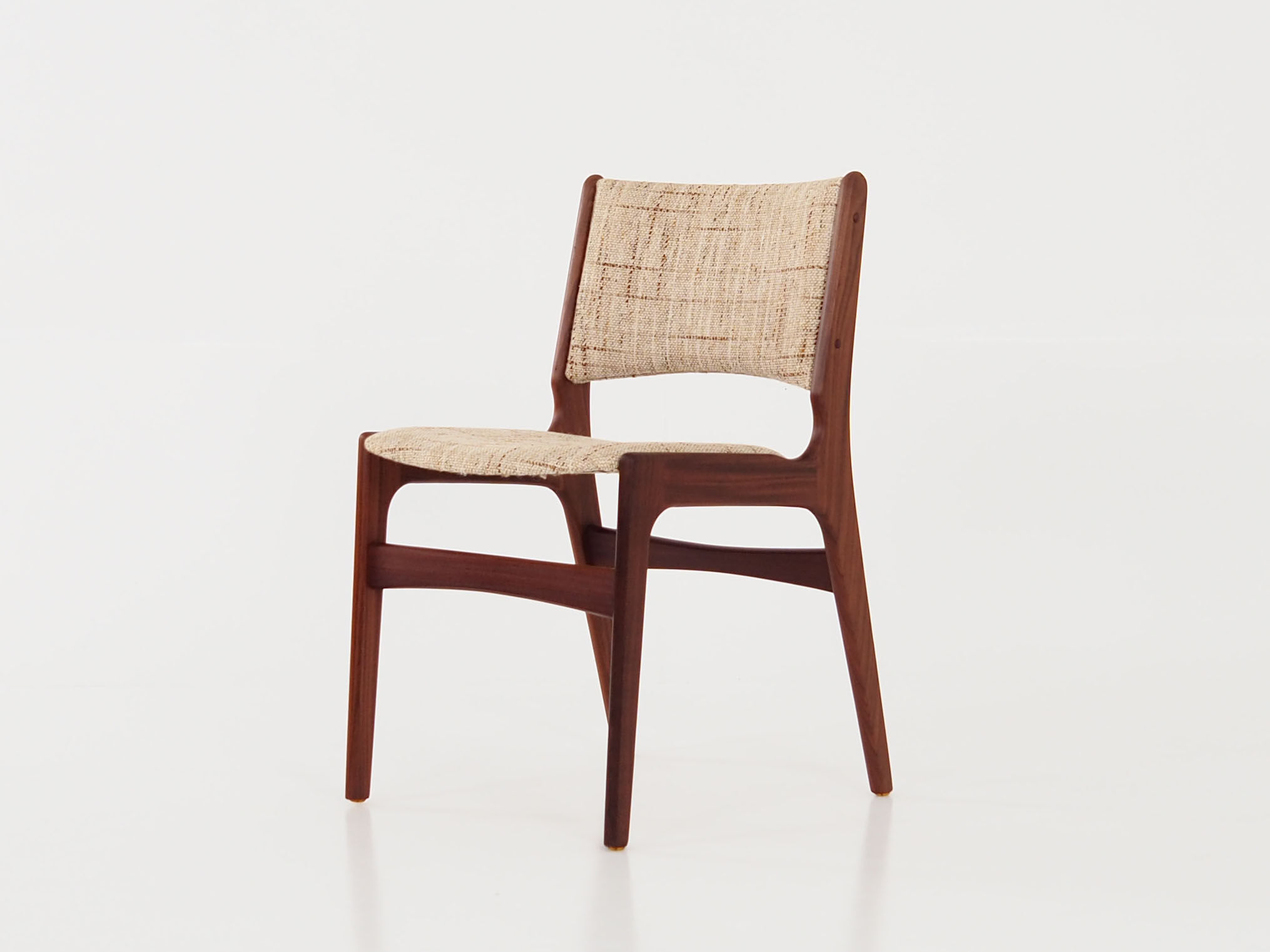 Six chairs by Henning Kjaernulf design, 70s design