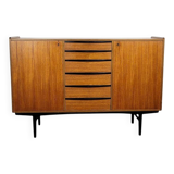 Scandinavian teak mini sideboard, Denmark, 1960s