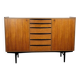 Scandinavian mini buffet sideboard in teak, Denmark 1960s