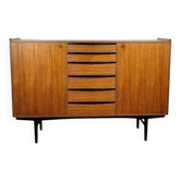 Scandinavian mini buffet sideboard in teak, Denmark 1960s