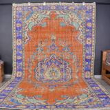 Vintage Oushak Anatolian Rug sku2308