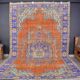 Vintage Oushak Anatolian Rug sku2308