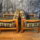 Pair of Scandinavian armchairs