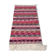 Striped pink carpet, Moroccan kilim carpet Berber carpet made entirely by hand beni ourain carpet