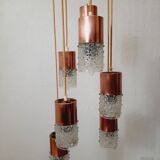 Cascade chandelier - vintage - VEB Narva - made in Germany.