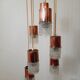 Cascade chandelier - vintage - VEB Narva - made in Germany.