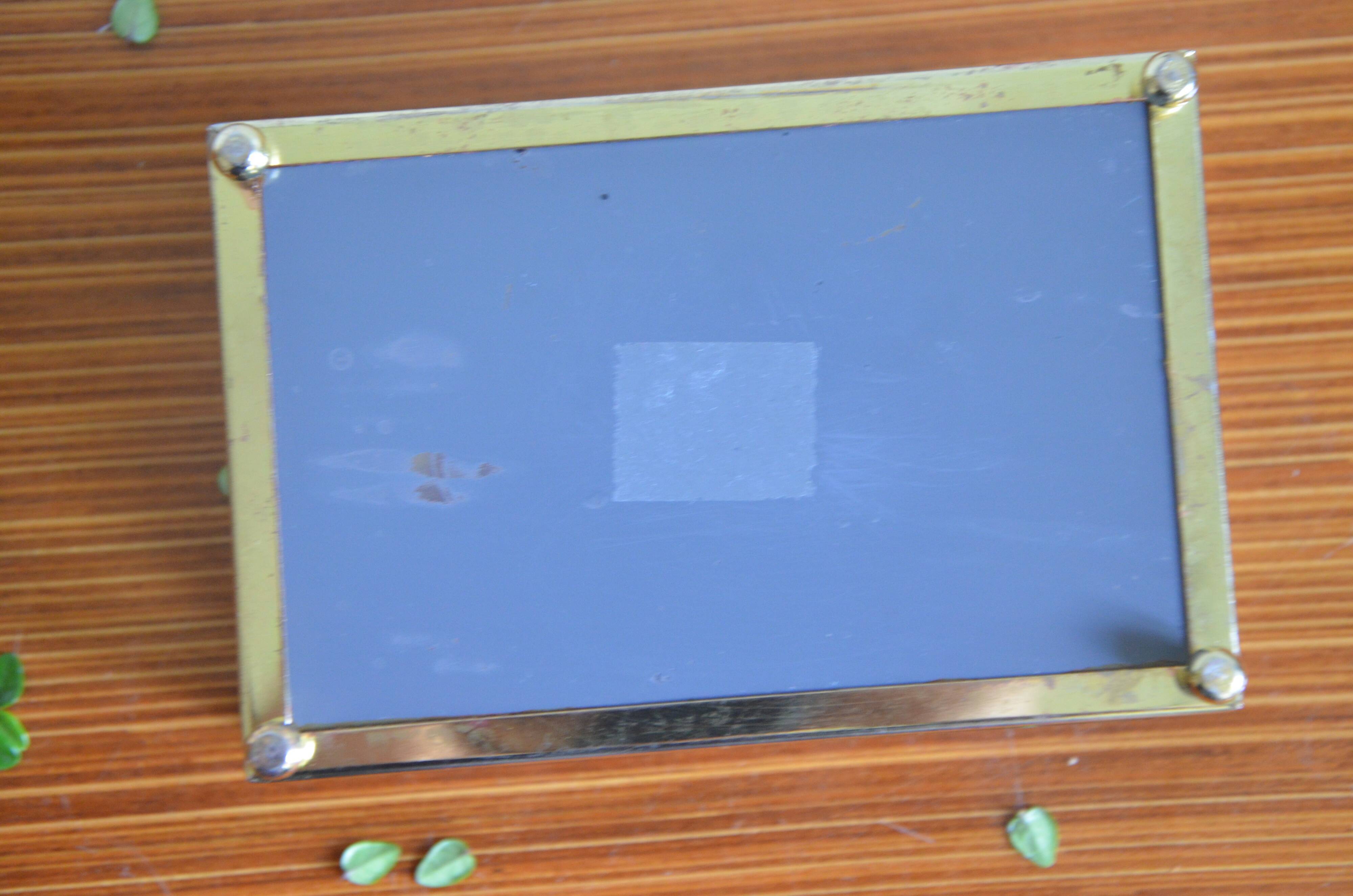 Glass and mirror jewellery box
