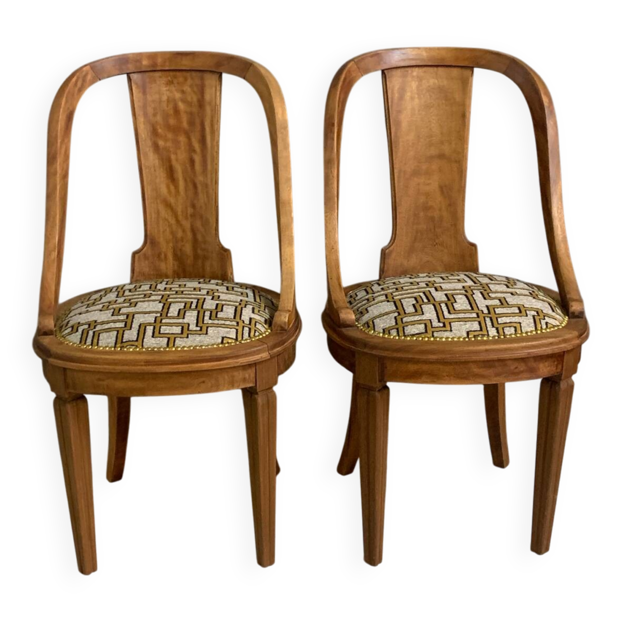 Gondola chair pair