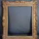 Old frame Montparnasse carved wood patinated 79x68 cm foliage 61x50.7 cm SB