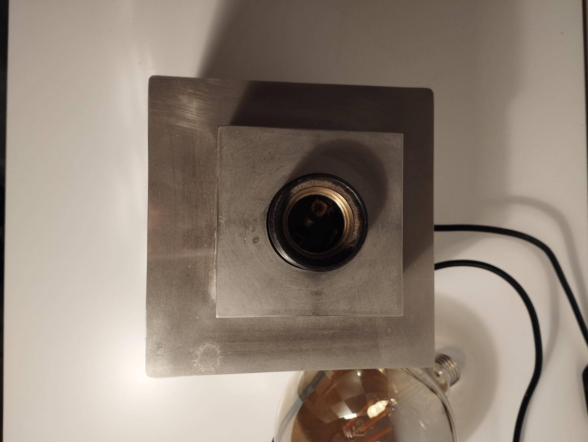 Cube lamp - checkered - Françoise Sée - Space Age Design - Vintage era - 60s / 70s