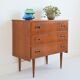 Commode scandinave teck 1960s