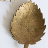 Empty pocket vintage brass sheet