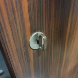 Vintage ebony wall cabinet