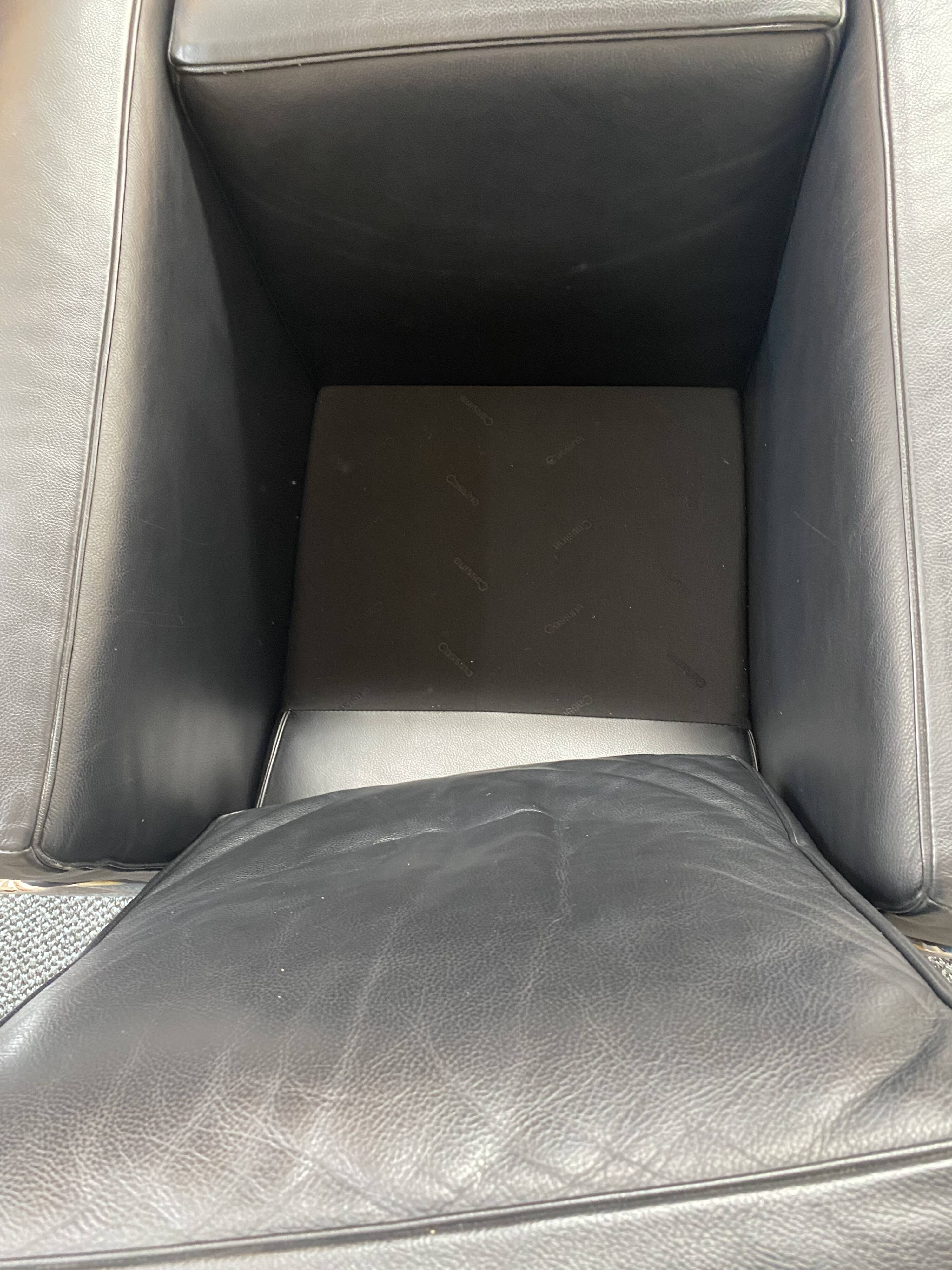 LC2 armchair by Le Corbusier, Pierre Jeanneret and Charlotte Perriand for Cassina