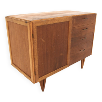Scandinavian teak chest of drawers "Modul", Bengt Ruda for Möble-IKÉA, Sweden, 1960