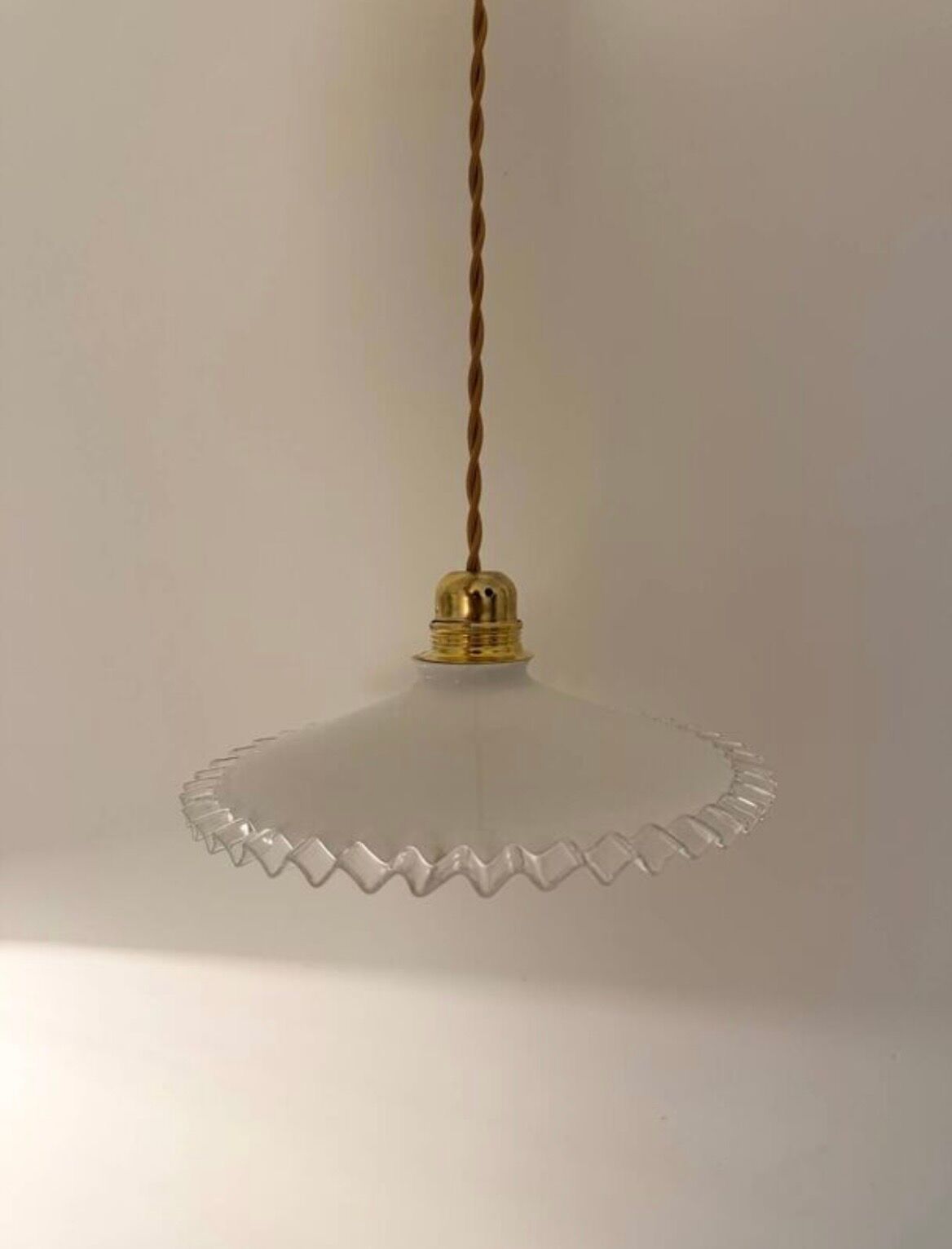 Opaline lampshade - ready to use