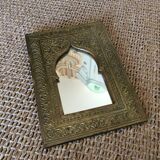 Brass mirror
