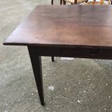 Solid oak farm table