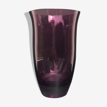 Vase vintage cristal style Art Deco Murano