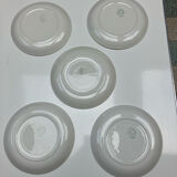 5 dessert plates