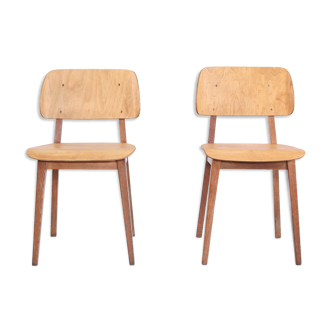 Set of 2 Irene chairs by Dirk Braakman for Pastoe, 1948